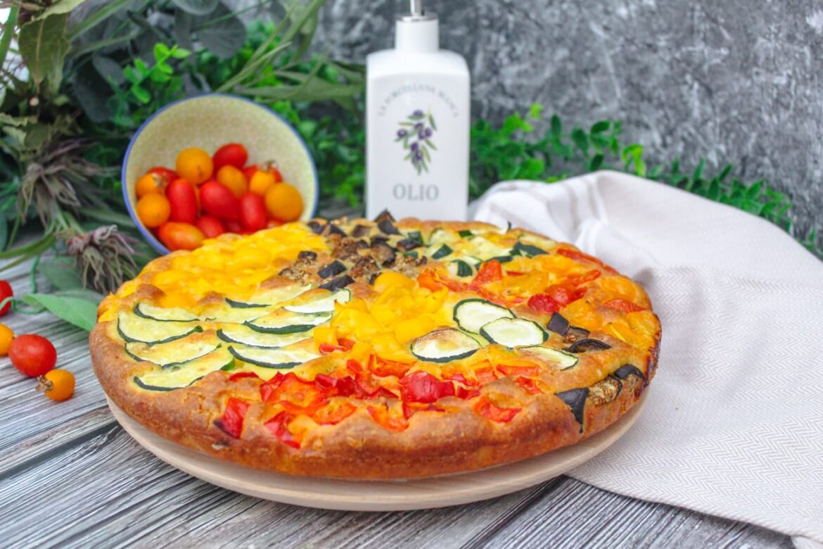 Torta salata alle verdure senza glutine