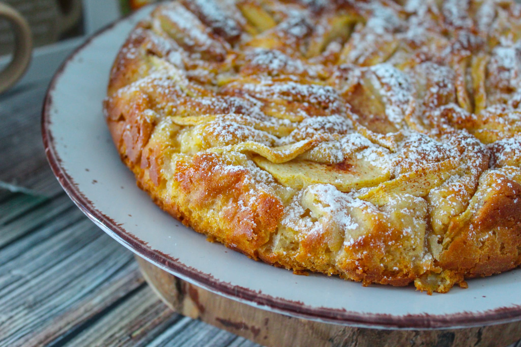 Torta di mele senza glutine 1