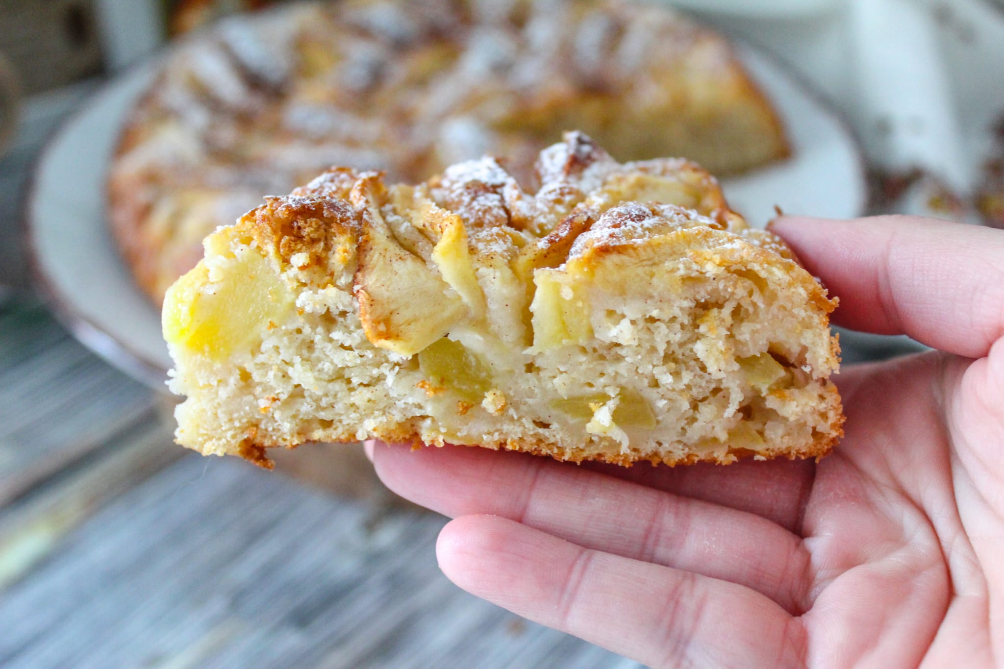 Torta di mele senza glutine 2