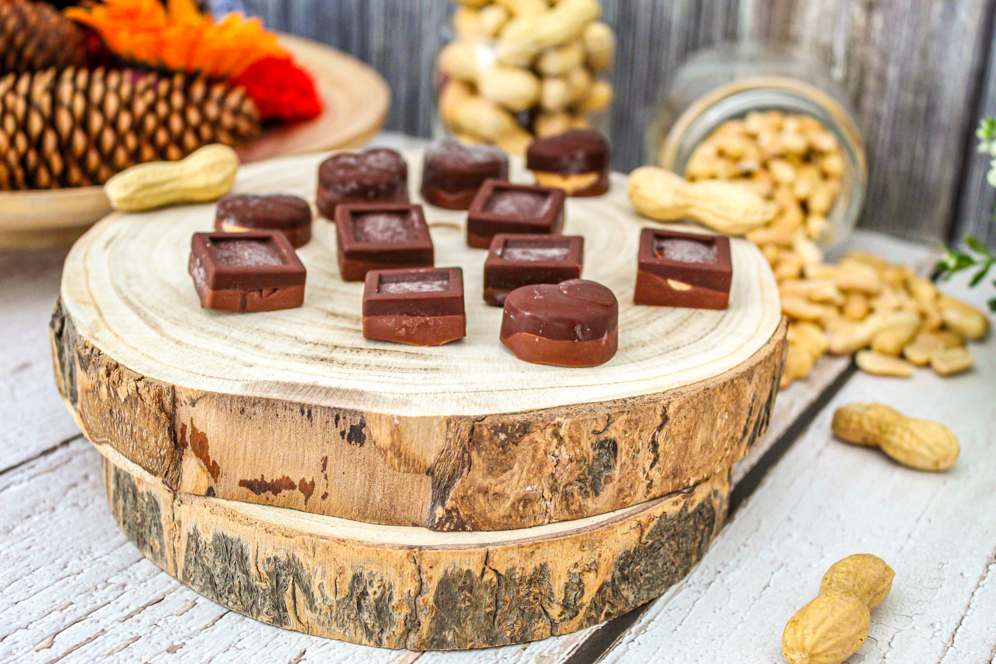 Cioccolatini al burro di arachidi