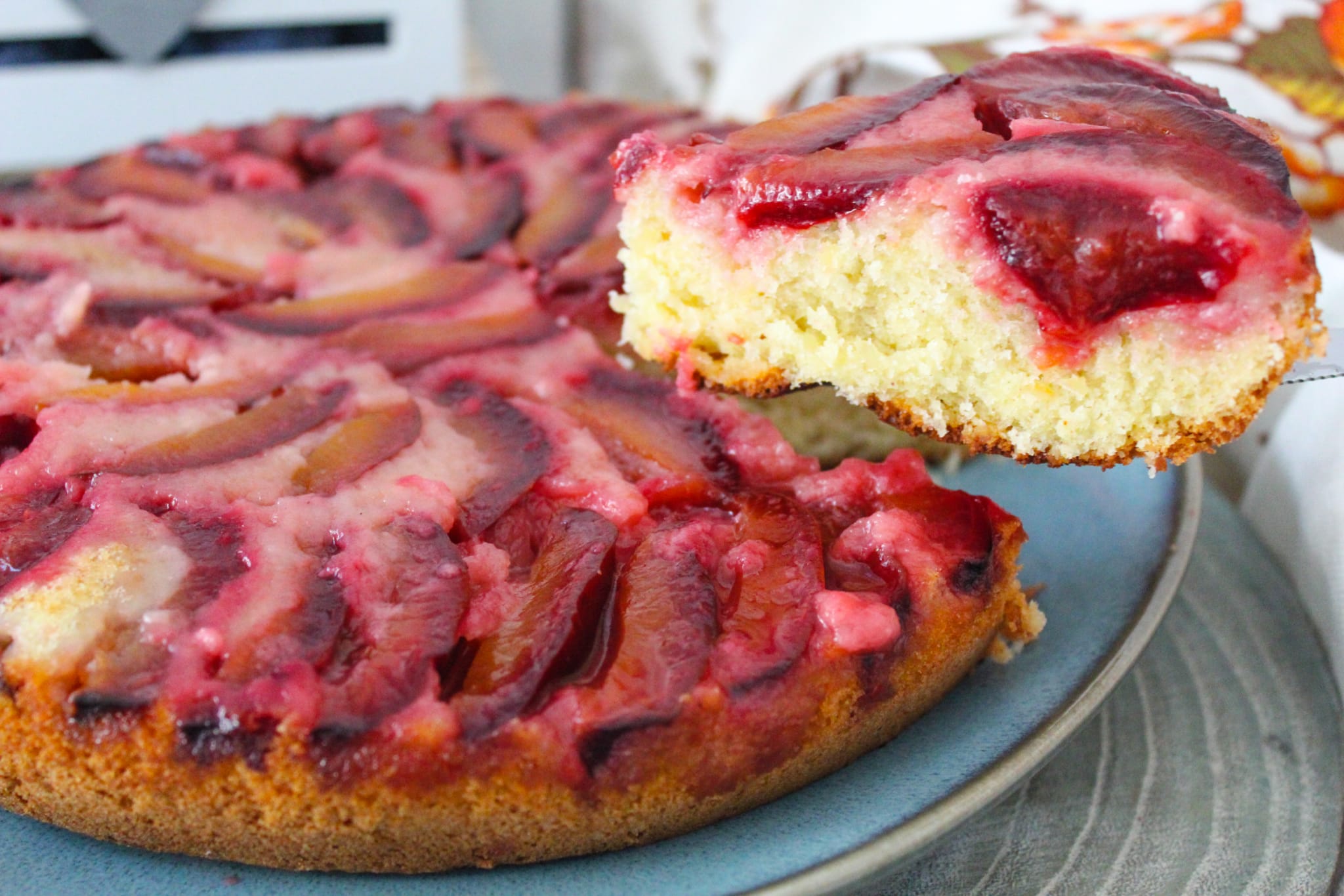 Torta rovesciata alle prugne 4 Torta rovesciata alle prugne