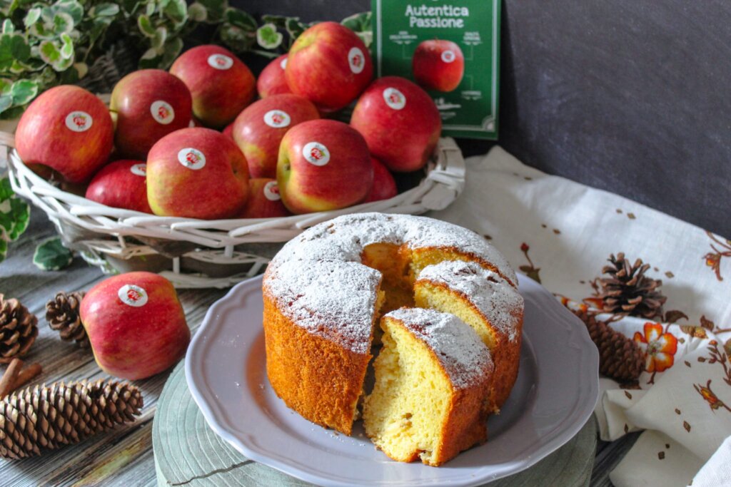 Fluffosa alle mele senza glutine