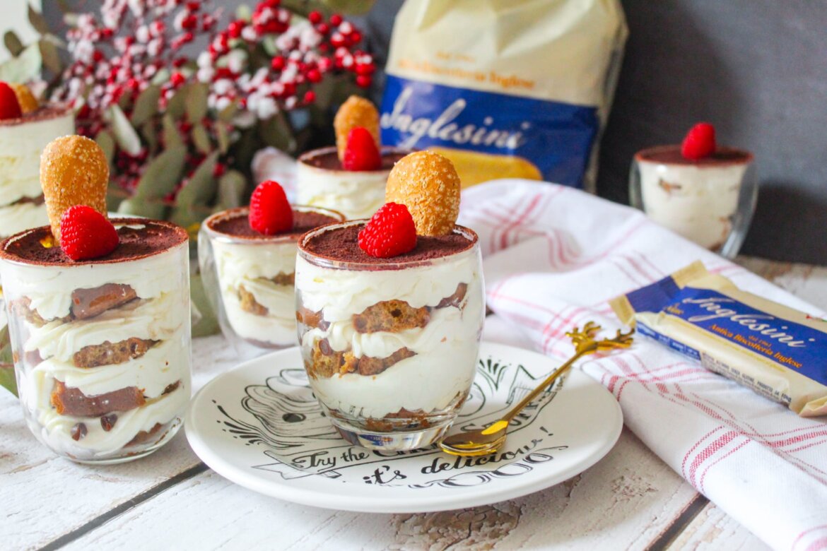 Tiramisù nei bicchierini senza glutine