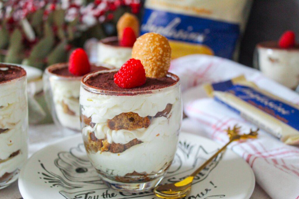 Tiramisù nei bicchierini senza glutine 