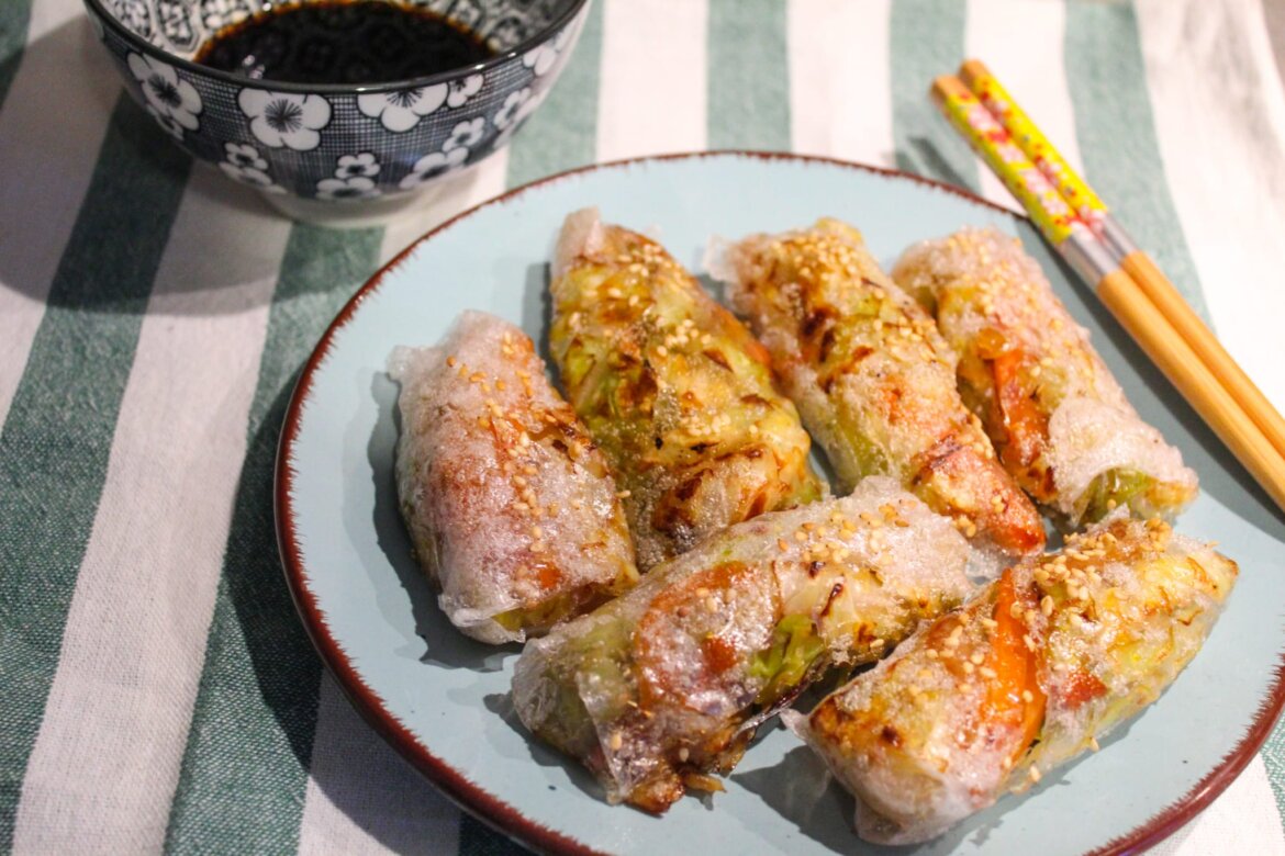 Involtini primavera senza glutine