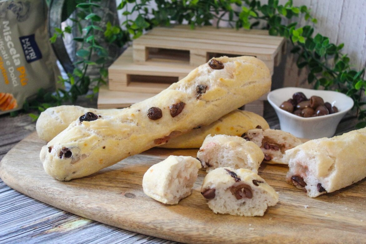 Sfilatini di pane senza glutine