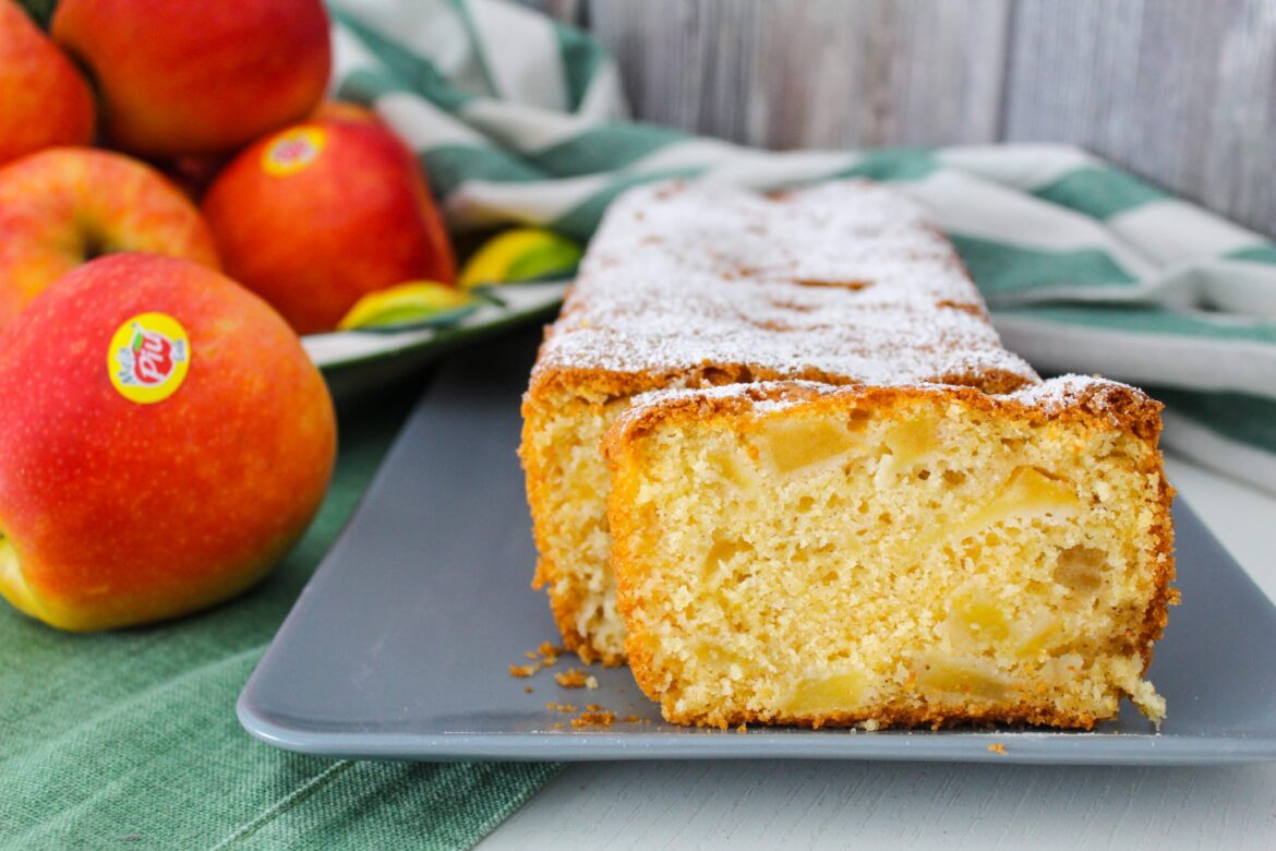 Plumcake alle mele senza glutine