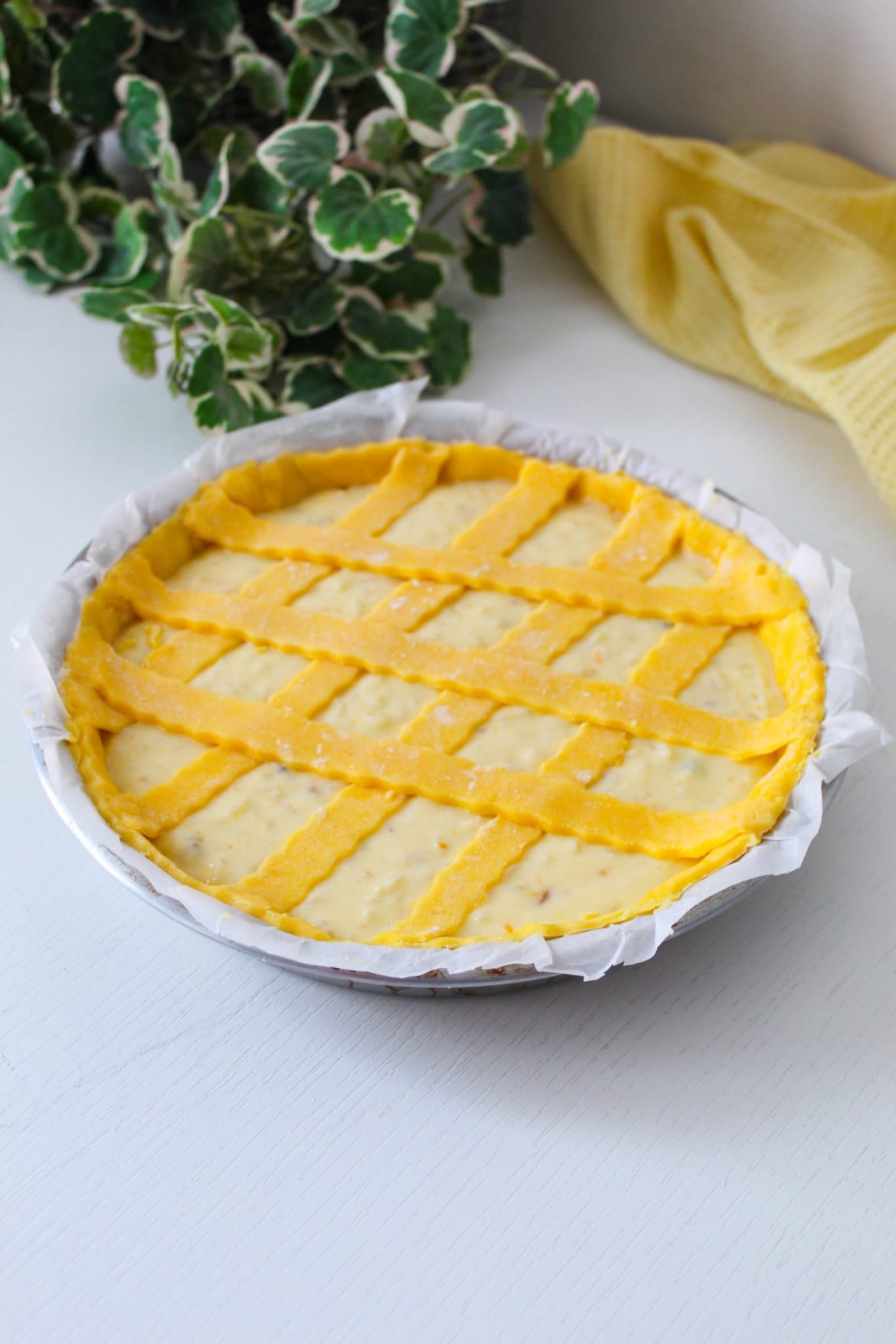 Pastiera di riso senza glutine