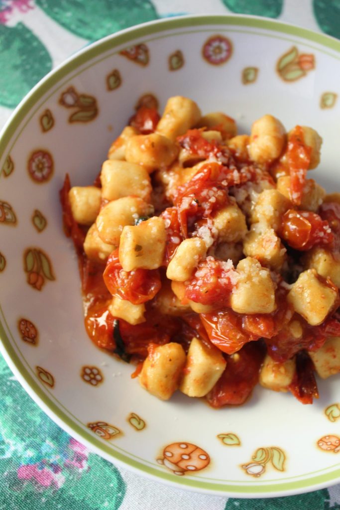 Gnocchi di ceci senza glutine