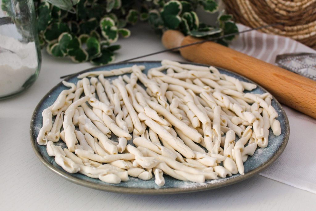 Fusilli cilentani senza glutine
