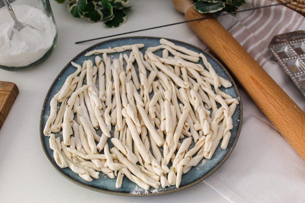 Fusilli cilentani senza glutine
