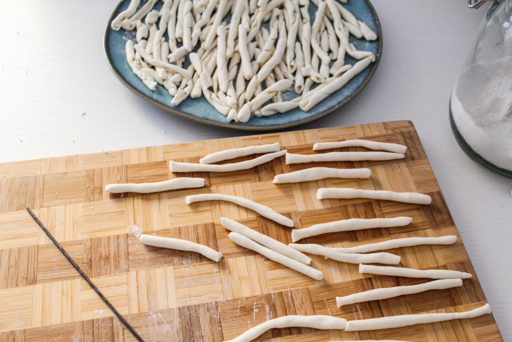 Fusilli cilentani senza glutine