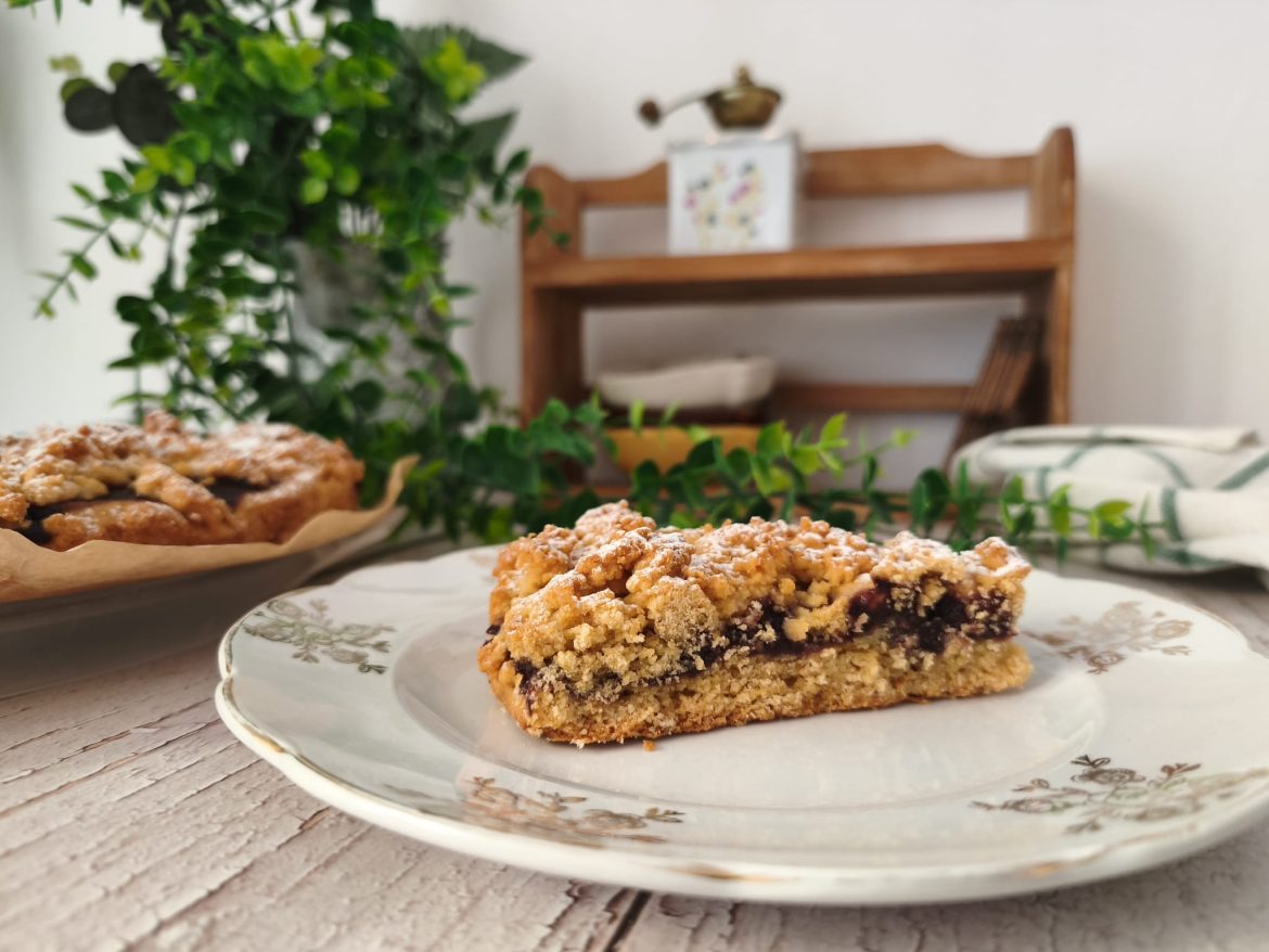 Crostata sbriciolata senza glutine